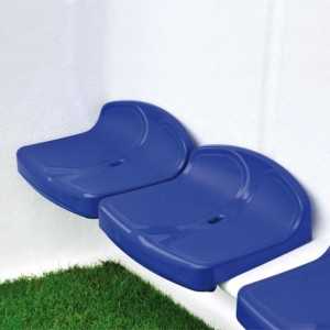 Banc de touche standard monobloc - 1,50 m