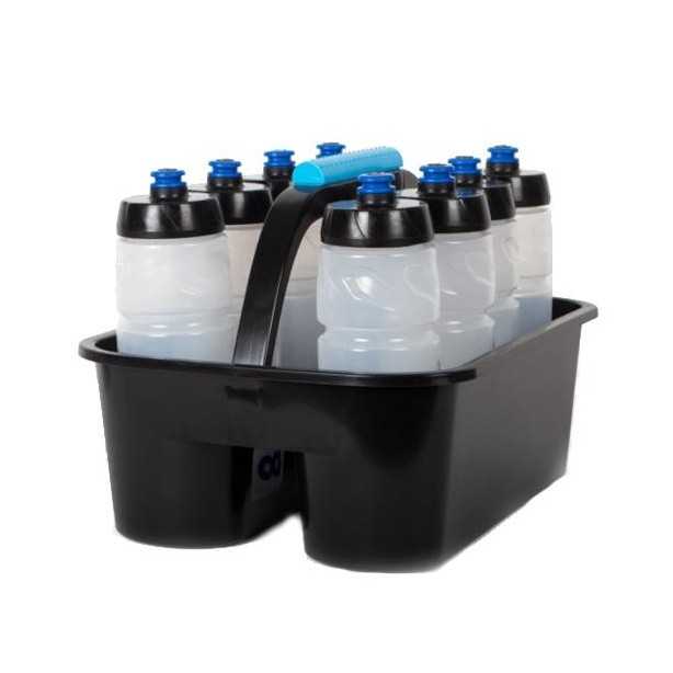 Porte bouteilles Pro + 8 bouteilles 800 ml