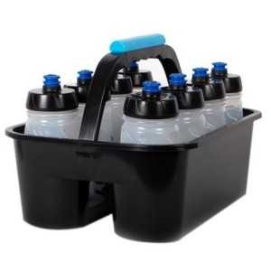 Porte bouteilles Pro + 8 bouteilles 800 ml