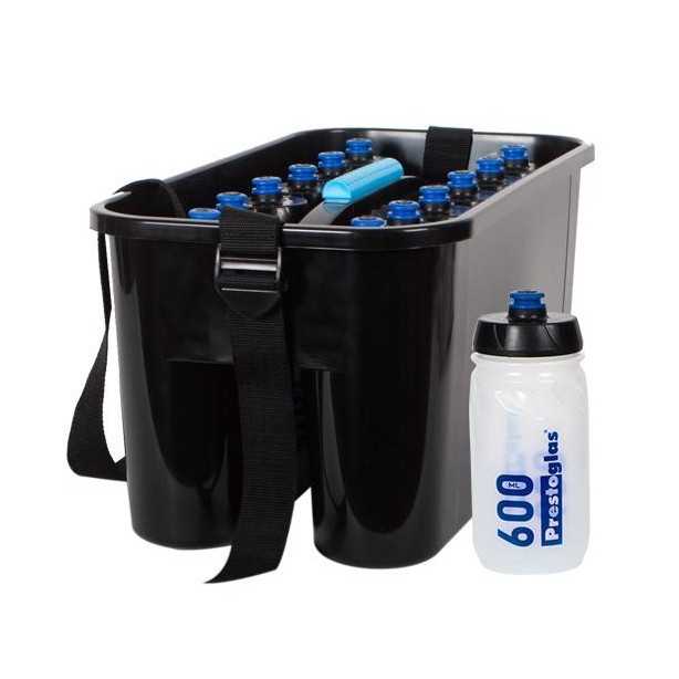 Porte bouteilles Pro + 8 bouteilles 800 ml