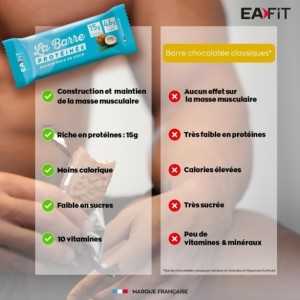 La barre Fit Vegan - Chocolat amande - 28gr