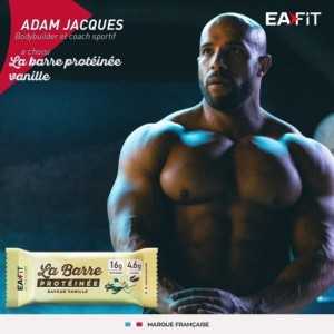 Barre Protéinée EaFit - Vanille - 28 gr