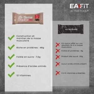 La barre Fit Vegan - Chocolat amande - 28gr