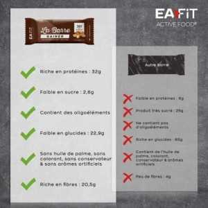 La barre Fit Vegan - Chocolat amande - 28gr