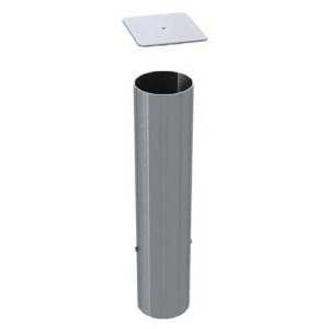 eu de 4 fourreaux aluminium - Ø 90 mm