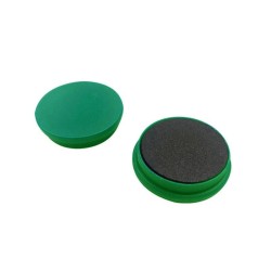 Lot de 15 aimants - Vert - 2 cm