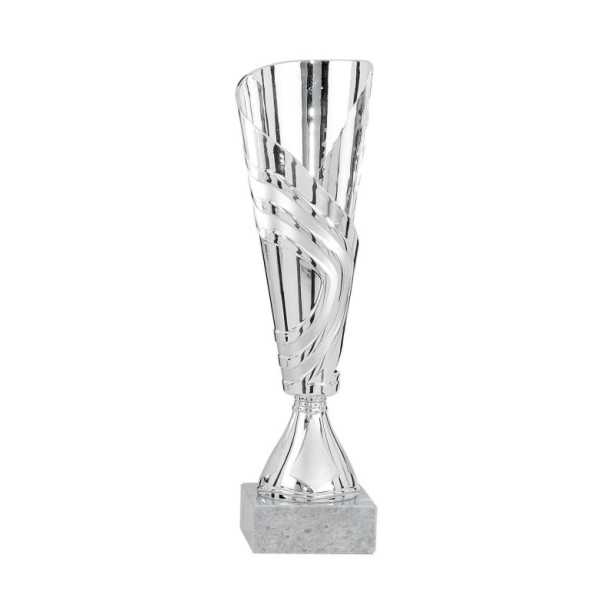Coupe de foot ARGENT - 30 cm