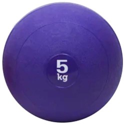 Médecine ball souple gonflable, bleu - 3 kg