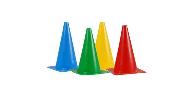 Standard cone - 20 cm
 Color-Yellow