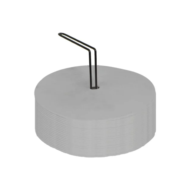 Set of 20 boundary discs - 20 cm - White