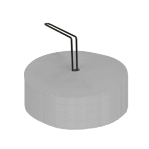 Set of 20 boundary discs - 20 cm - White
