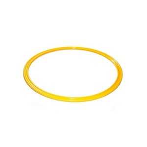 Lot de 12 cerceaux plats - Jaune