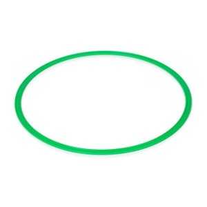 Lot de 12 cerceaux plats - Vert
