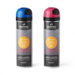 Ephemeral marking spray can