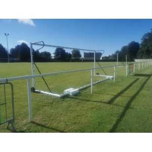 Transportable aluminium 8-a-side soccer goal - Unitary