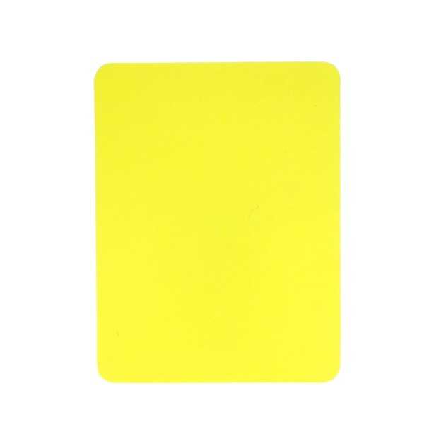 Carton arbitre Pro - Jaune