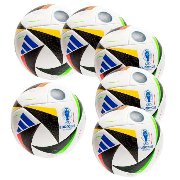 Set of 6 T5 balls, Adidas Euro 2024 - Competition ball