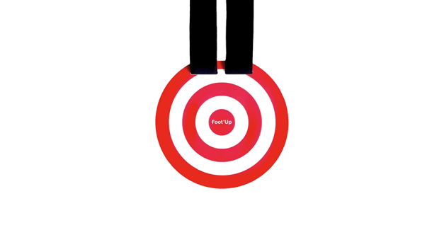 Foot'Up soccer target - 25 cm