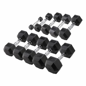 Hexagonal dumbbell - 42.5 kg