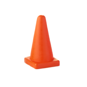 Mini soft cones - 9 cm