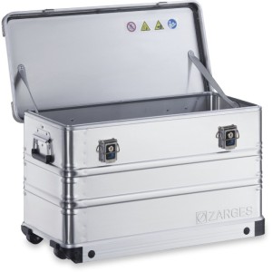 Zarges case with wheels - 75 x 35 x 38 cm - 99 liters
