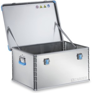 Caisse aluminium 157 litres - Eurobox Zarges - 80 x 60 x 41 cm