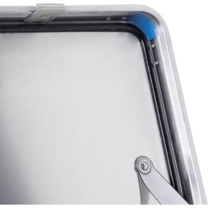 Caisse aluminium 157 litres - Eurobox Zarges - 80 x 60 x 41 cm