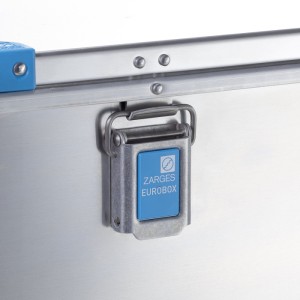 Aluminium crate - Eurobox Zarges - 80 x 60 x 41 cm - 157 liters