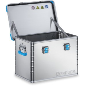 Caisse aluminium 73 litres - Eurobox Zarges - 60 x 40 x 41 cm