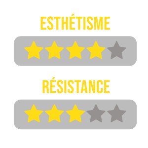 Filet de but de foot à 11 Européen - Blanc/Rouge - La paire