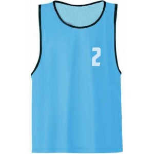 Chasuble numérotée - Bleu