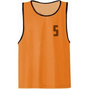 Chasuble numérotée - Orange