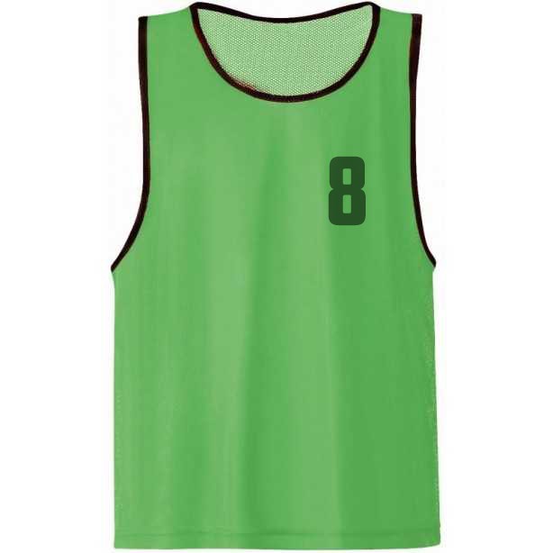 Chasuble numérotée - Vert