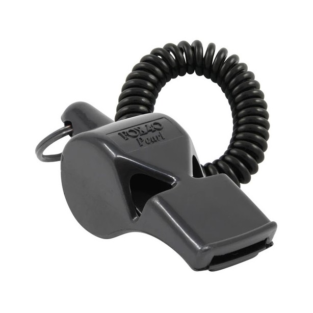 Fox 40 Pearl whistle with cord - Black