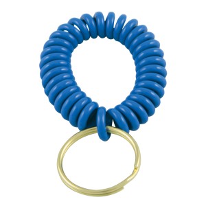 Lot de 3 cordons spirales - bleu/blanc/vert