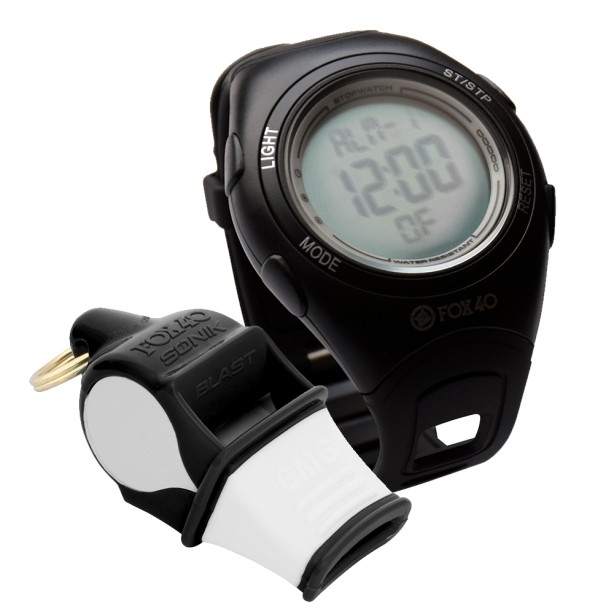 Chrono watch with whistle Fox40 sonik
