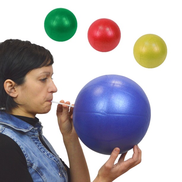 Ultra-light straw ball - 25 cm