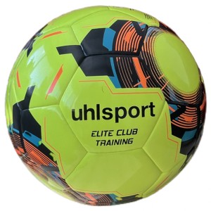 Lot de 25 ballons T5 - Uhlsport Elite club training - Jaune Fluo