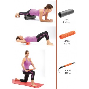 Rouleau de massage 3 en 1