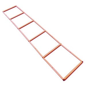 Rigid folding rhythm ladder - 4m