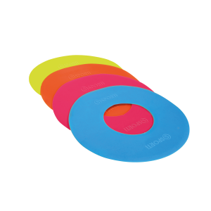 Lot de 20 disques de délimitation - Coloris fluo - 19 cm