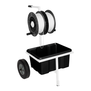 Plotter cart with chalk line holder