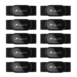Polar H10 Bluetooth® and ANT+ heart rate monitor - Kit x10