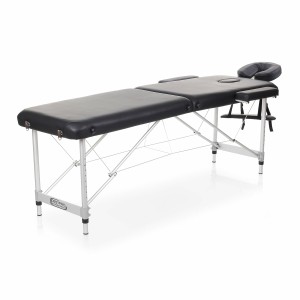 Folding massage table - Black