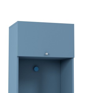 Vestiaire foot sur plinthe