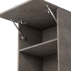 Football changing room on plinth
