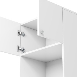 Soccer locker on baseboard