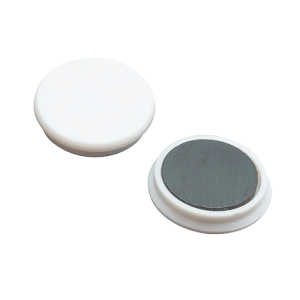 Set of 15 magnets - White - 3 cm