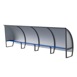 All-aluminium sidings - 1.6...