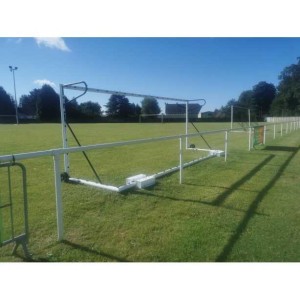 11-a-side aluminium transportable soccer goal - Unitary